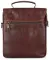 Сумка чоловіча Vintage 14622 шкіряна Коричнева