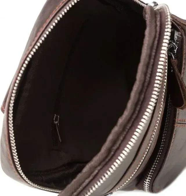 Рюкзак чоловічий Vintage 14624 шкіряний Коричневий