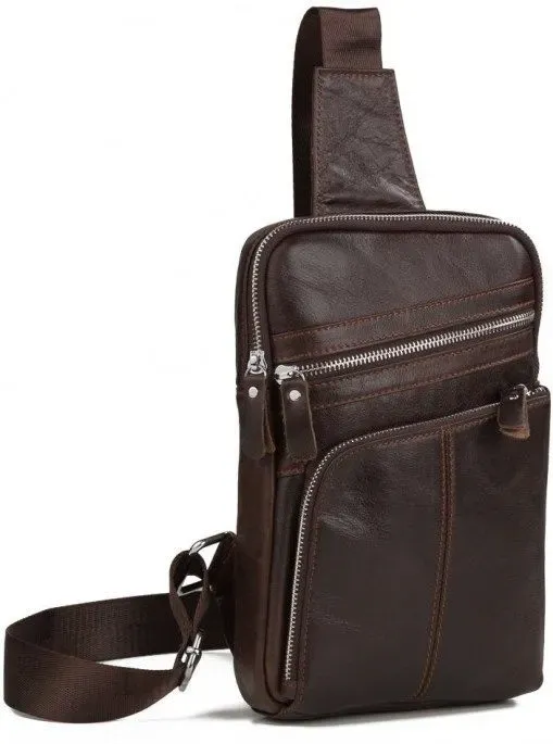 Рюкзак чоловічий Vintage 14624 шкіряний Коричневий