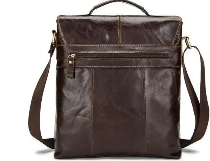 Месенджер чоловічий Vintage 14629 шкіряний Коричневий