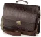 Портфель діловий SHVIGEL 00363 з натуральної шкіри Коричневий