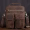 Сумка чоловіча Vintage 14640 шкіряна Коричнева