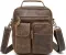 Сумка чоловіча Vintage 14640 шкіряна Коричнева
