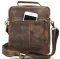 Сумка чоловіча Vintage 14640 шкіряна Коричнева