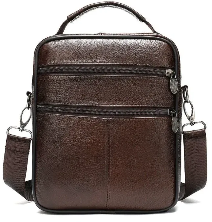 Сумка чоловіча Vintage 14653 Коричнева