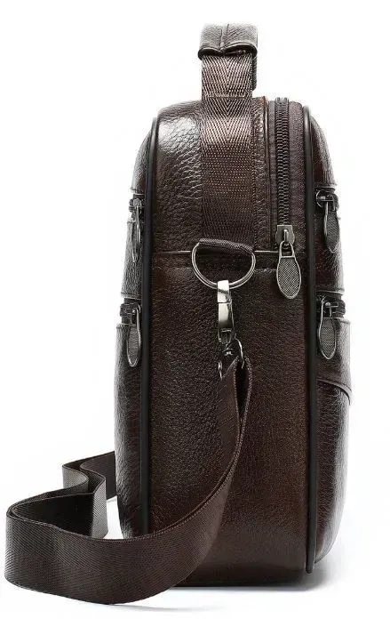 Сумка чоловіча Vintage 14653 Коричнева