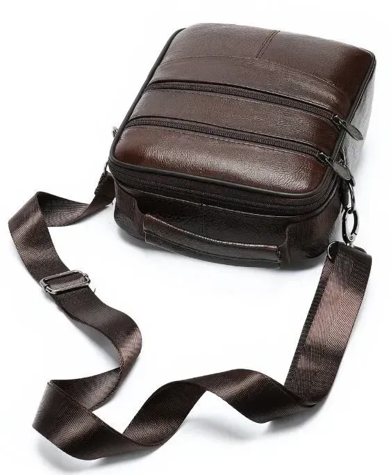 Сумка чоловіча Vintage 14653 Коричнева