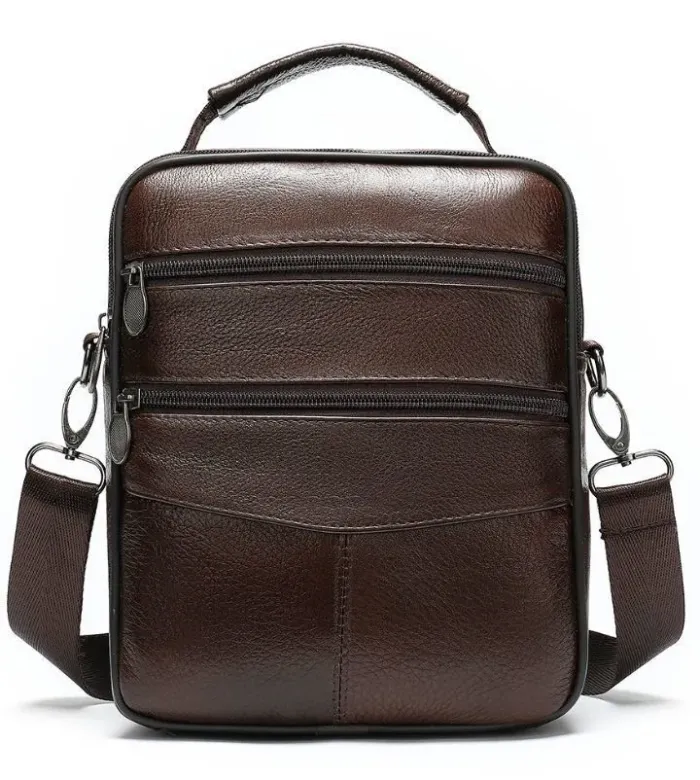Сумка чоловіча Vintage 14653 Коричнева
