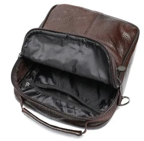 Сумка чоловіча Vintage 14653 Коричнева
