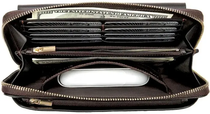 Чоловічий клатч-барсетка з ремінцем на руку Vintage 14655