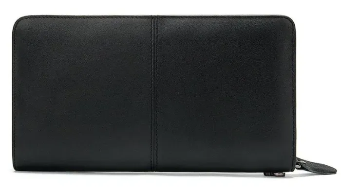 Чоловічий клатч-барсетка з ремінцем на руку Vintage 14656 Чорний