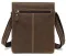 Сумка чоловіча вертикальна Vintage 14660 Коричнева