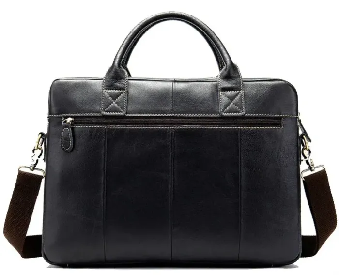 Сумка чоловіча під ноутбук Vintage 14662 Чорна
