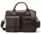 Сумка - чоловічий портфель Vintage 14667 Коричнева