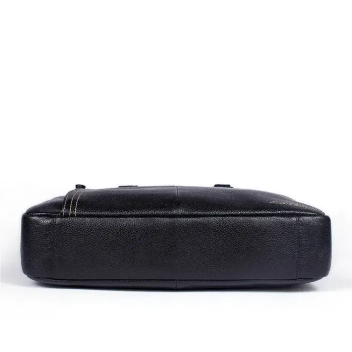 Сумка чоловіча флотар для ноутбука Vintage 14672 Чорна