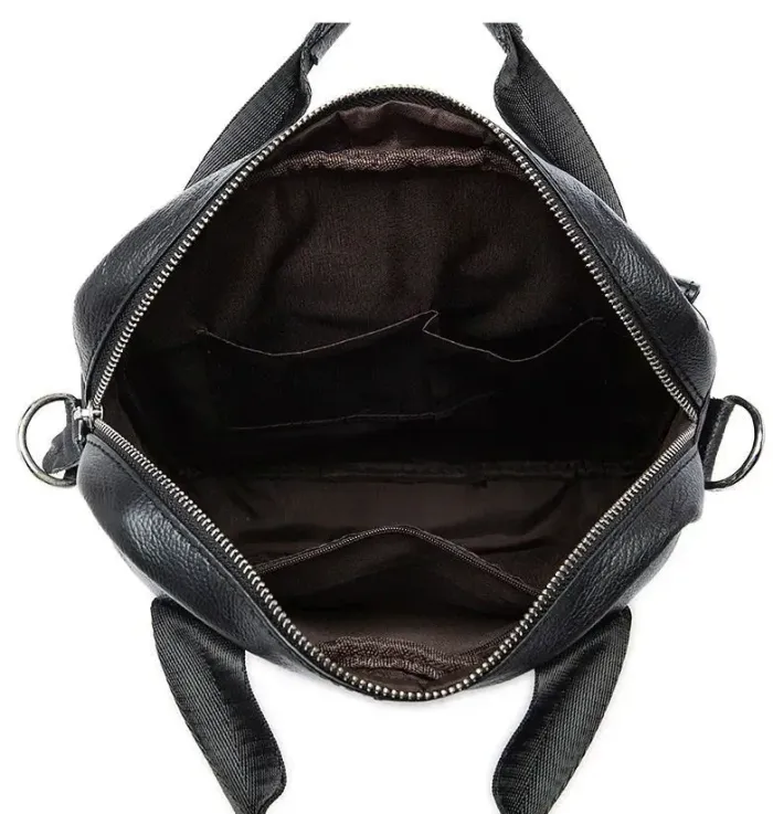 Сумка чоловіча Vintage 14674 Чорна