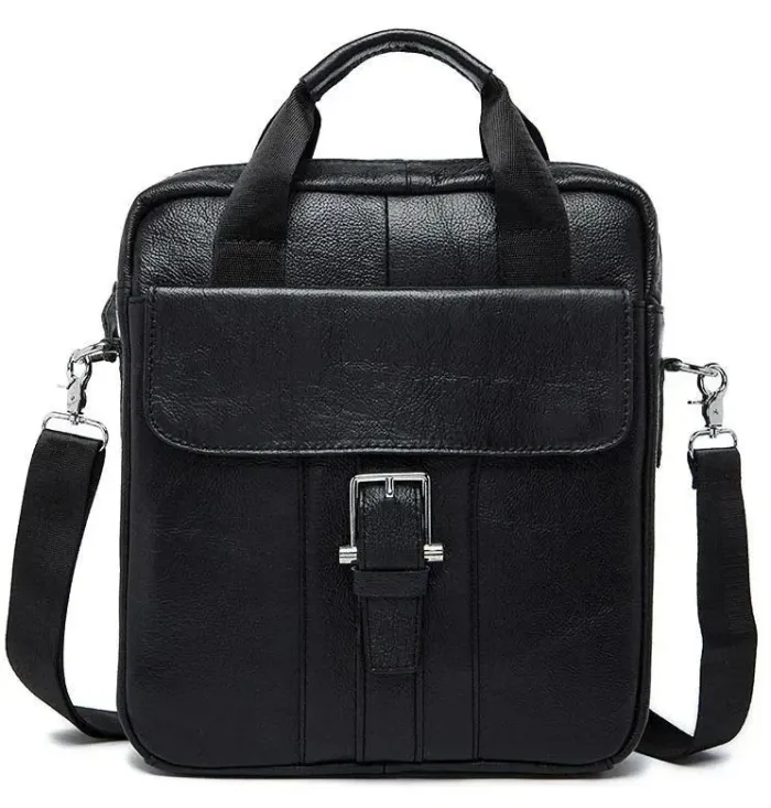 Сумка чоловіча Vintage 14674 Чорна