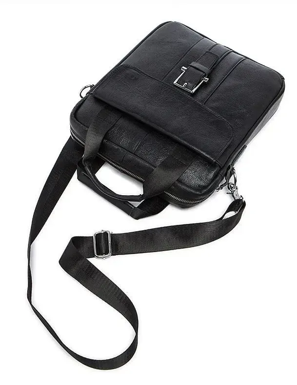 Сумка чоловіча Vintage 14674 Чорна