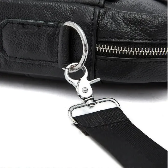 Сумка чоловіча Vintage 14674 Чорна