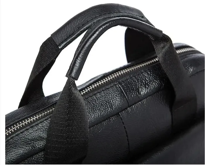 Сумка чоловіча Vintage 14674 Чорна