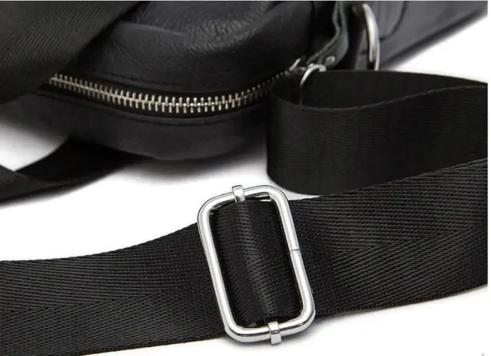 Сумка чоловіча Vintage 14674 Чорна