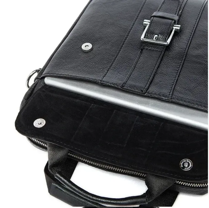 Сумка чоловіча Vintage 14674 Чорна