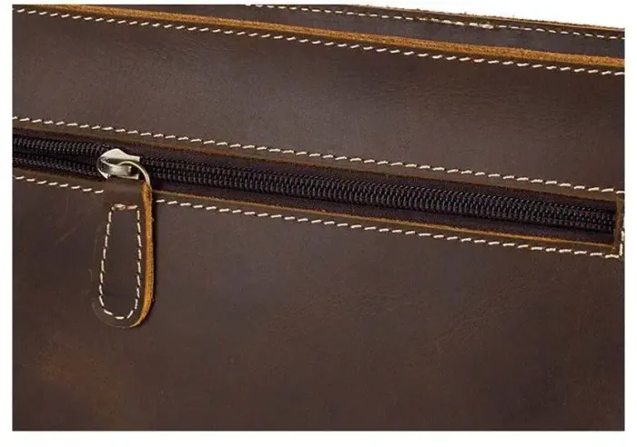 Сумка чоловіча Vintage 14675 Коричнева