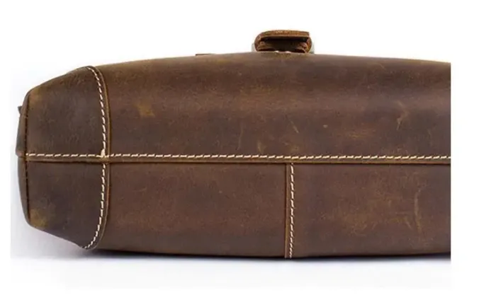 Сумка чоловіча Vintage 14675 Коричнева