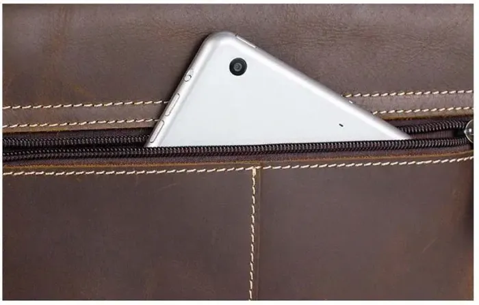 Сумка чоловіча Vintage 14675 Коричнева