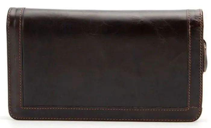 Клатч чоловічий з ременем Vintage 14679 Коричневий