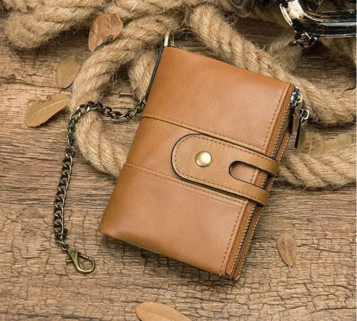 Гаманець універсальний Vintage 14681 Світло-коричневий