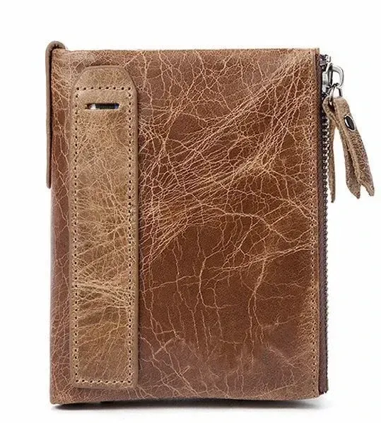 Гаманець чоловічий Vintage 14684 Світло-коричневий