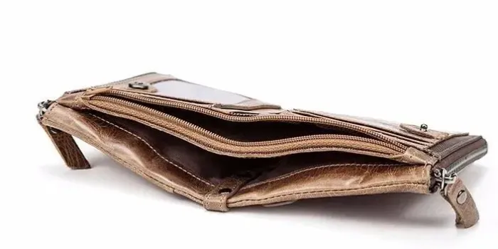 Гаманець чоловічий Vintage 14684 Світло-коричневий