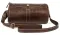 Сумка чоловіча закруглена Vintage 14694 Коричнева
