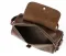 Сумка чоловіча закруглена Vintage 14694 Коричнева