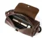 Сумка чоловіча закруглена Vintage 14694 Коричнева