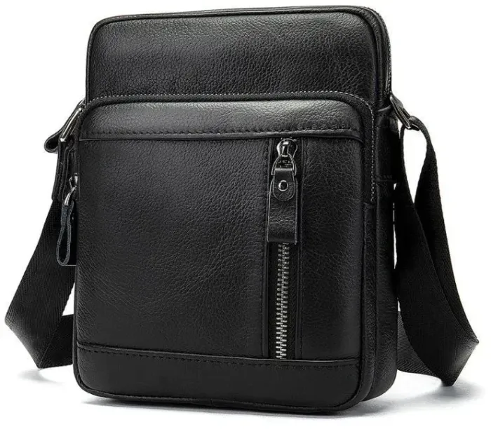 Сумка чоловіча Vintage 14701 Чорна