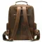 Рюкзак винтажный для ноутбука Vintage 14712 кожаный Коричневый