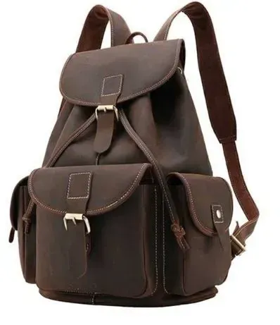 Рюкзак Vintage 14713 шкіряний Коричневий