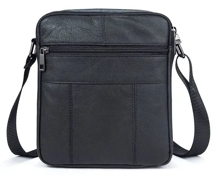 Сумка чоловіча флотар Vintage 14720 Чорна