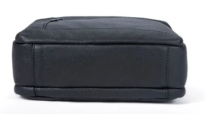 Сумка чоловіча флотар Vintage 14720 Чорна