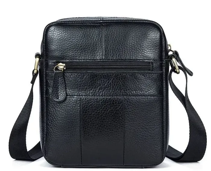 Сумка чоловіча флотар Vintage 14721 Чорна