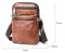 Сумка чоловіча Vintage 14724 Коричнева