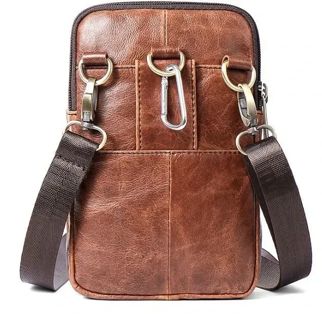 Сумка чоловіча Vintage 14724 Коричнева