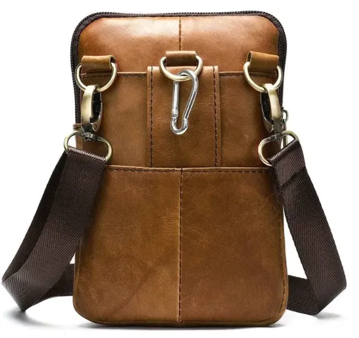 Сумка чоловіча Vintage 14725 Коричнева