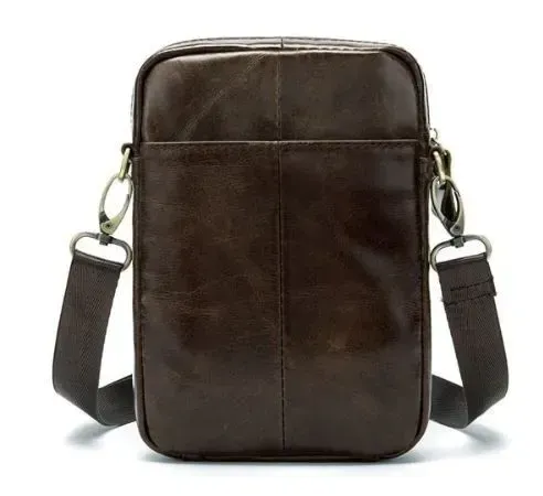 Сумка чоловіча Vintage 14728 Коричневий