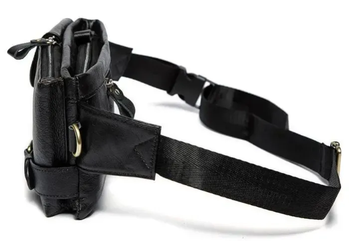 Сумка на пояс Vintage 14734 Чорна
