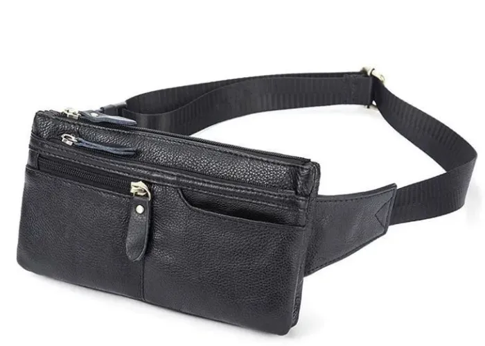 Сумка на пояс Vintage 14735 Чорна