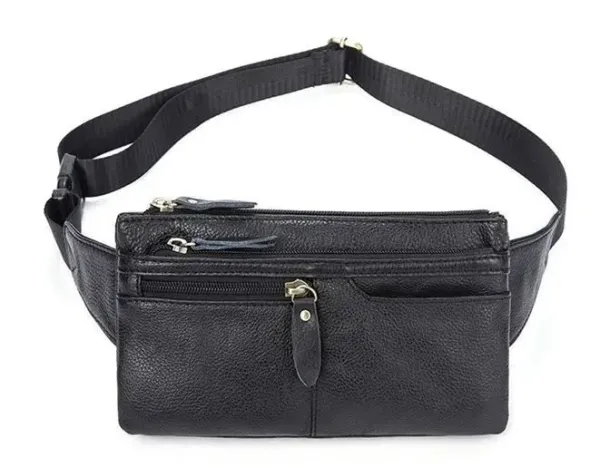 Сумка на пояс Vintage 14735 Чорна