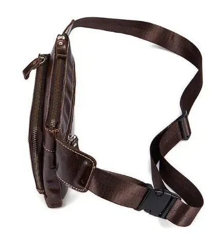 Поясна сумка гладка Vintage 14738